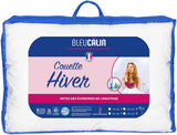 Bleu Calin Winterdekbed voor 1 persoon, zeer warm, zeer donzig - Microvezel - 140X200Cm Dekbedden en dekbedden Naty Shop