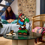 LEGO Super Mario World: Mario & Yoshi Nintendo verzamelset, pixelfiguren, modelbouw en display, huisdecoratie en verzamelobjecten, modelset en cadeau voor volwassen fans 71438 Bouwsets Besuche in LEGO-Store