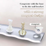 Nageldesignset - Premium trainingshand voor gelnagels, nagelaccessoires en kunstnagelset - Veelzijdige DIY-gelnagelset en nagelkunstaccessoires