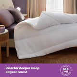 Silentnight Deep Sleep dekbed, wit, microvezel, wit, eenpersoonsbed Dekbedden en dekbedden Naty Shop