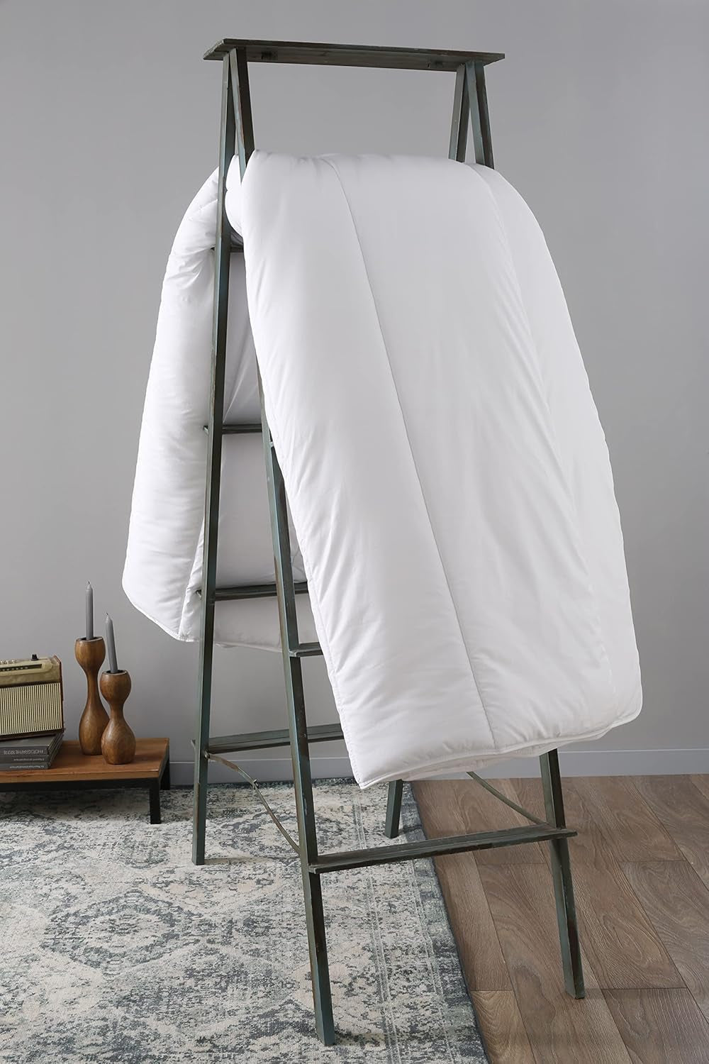 Dekbed, Mijtbestendig, Wit, 240 X 220 Cm, Voor tweepersoonsbed, Quilt Niagara, Zacht en comfortabel, Machinewasbaar op 40 °C Dekbedden en dekbedden Naty Shop