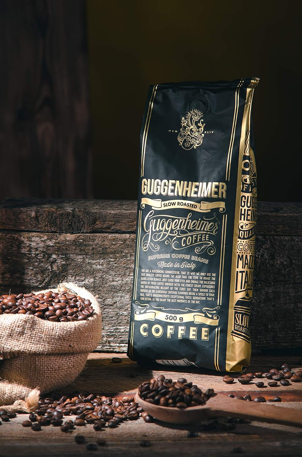 | Proefpakket koffiebonen 1 kg | Supreme 500g en Gourmet Arabica 500g | Lage zuurgraad | Fijne crème | De beste espresso voor volautomaten | Koffie proefset