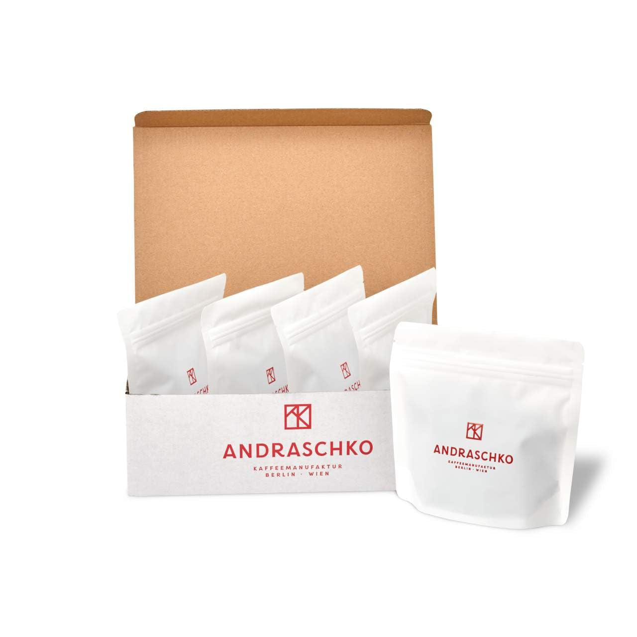 Espresso proefset - 5 varianten van elk 100 g - Biologisch en 100% Arabica - Single origin en blend - Perfect voor portafilters en espressomachines