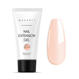Makartt Poly nagelverlengingsgel - acrylverlengingsgel, nagelversterkende gel, nageldecoratie, 50ml (paars)