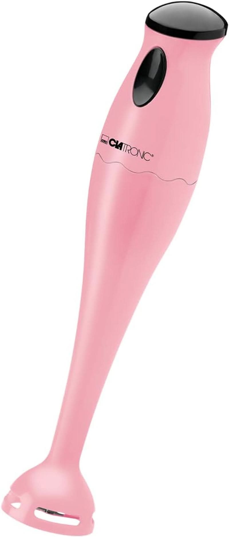 Clatronic Stabmixer/Pürierstab/Blender/Stab-Mixer/Stick/Mixstab SM 3577; Edelstahl-Schlagmesser; Voor Smoothie, Kürbispüree, Babybrei, Milchshake; Mit Mixbehälter (500 ml); 180 Watt; Roze Keuken Naty Shop Roze