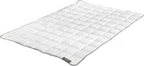 Badenia Trendline Clean Cotton Light dekbed voor de zomer, 135 X 200 Cm, Oeko-Tex gecertificeerd, Geproduceerd volgens de Duitse kwaliteitsnorm Quilts en quilts Naty Shop Wit 135 X 200 Cm