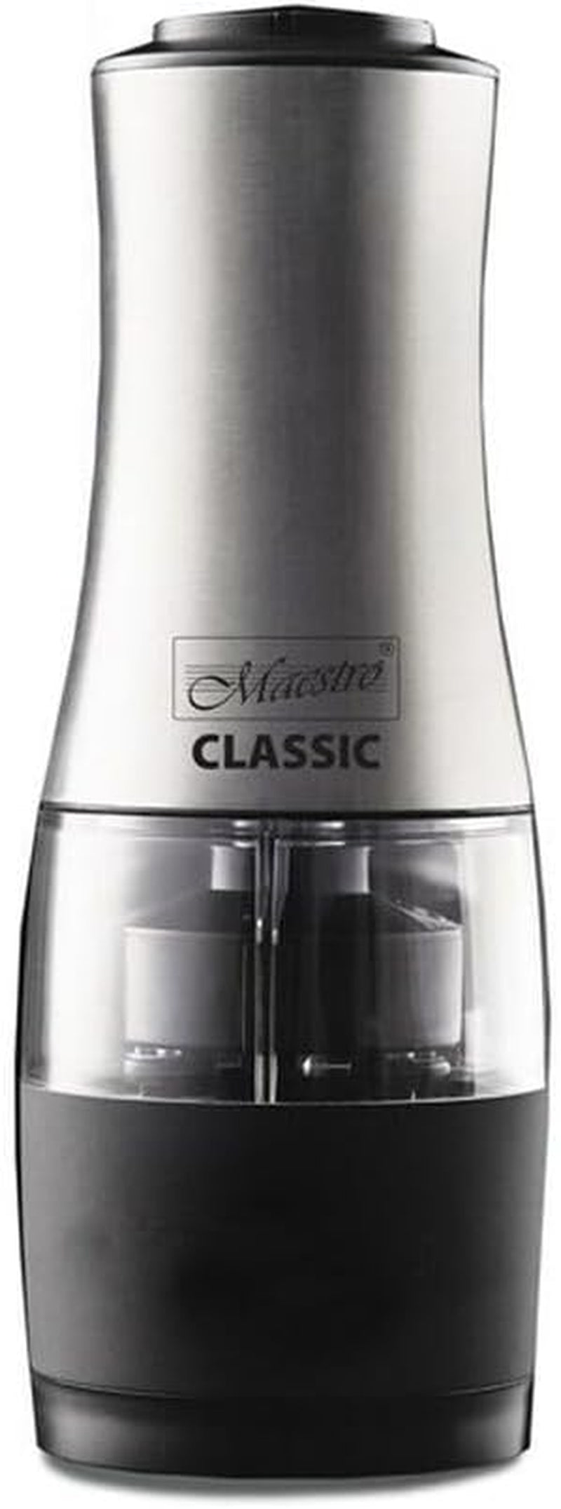 MR-1724 M Elektrische molen, zwart met zilver Grinders en Slicers Naty Shop Standaardtitel