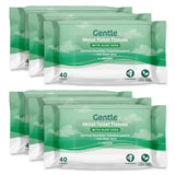 Door Amazon Zacht, nat, geurloos, fijn absorberend, ongeparfumeerd toiletpapier, 240 stuks (6 verpakkingen van 40 stuks) (voorheen merk Presto!)
