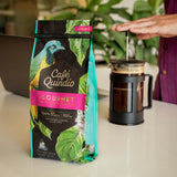 Cafe Quindio Gourmet - Speciale koffie - 100% Arabica koffiebonen, Colombia, 250g - ideaal voor portafiltermachines, volautomatische machines, filterkoffie of Franse pers