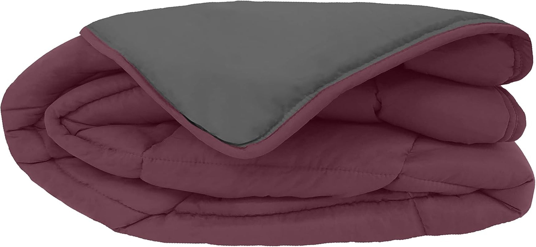 Toison D'Or Cocoon dekbed, pruim/staal, 140 X 200 Cm Dekbedden en quilts Naty Shop Pruim/staal 140 Cm X 200 Cm