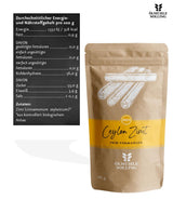 - BIO Ceylon Zimt | Ceylon Zimtpulver aus controle biologische Anbau | Zimtpulver fein vermahlen aus ganzen Zimtstangen. Ideaal voor Muesli, Milchreis, Gebäck uvm. | Inhoud: 180 gram
