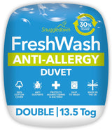 Dekbed voor allergieën Snuggledown Freshwash, 13,5 Tog Winter Warm, katoen, wit, eenpersoonsbed Dekbedden en dekbedden Naty Shop 10 X 200 X 200 Cm 13,5 Tog