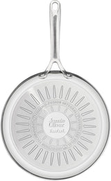 Jamie Oliver by Tefal Cook Slimme koekenpan 28Cm, Ongecoat roestvrij staal, Geschikt voor inductie Potten en pannen Naty Shop