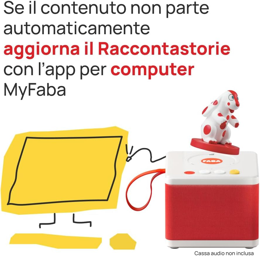 Geluidsfiguur - Kleine verhaaltjes van Pimpa - Verhalen en klanksprookjes voor jongens en meisjes 1-3 jaar - Hoorbaar met verhalen en +, educatief spel Italiaanse versie Bebe Toys Naty Shop