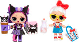 L.O.L. Verrassing! Houdt van Hello Kitty en haar vrienden - 1 pop met 7 verrassingen, willekeurige selectie, 8 peuters om te verzamelen, cadeau voor kinderen vanaf 4 jaar, roze Naty Shop-poppen