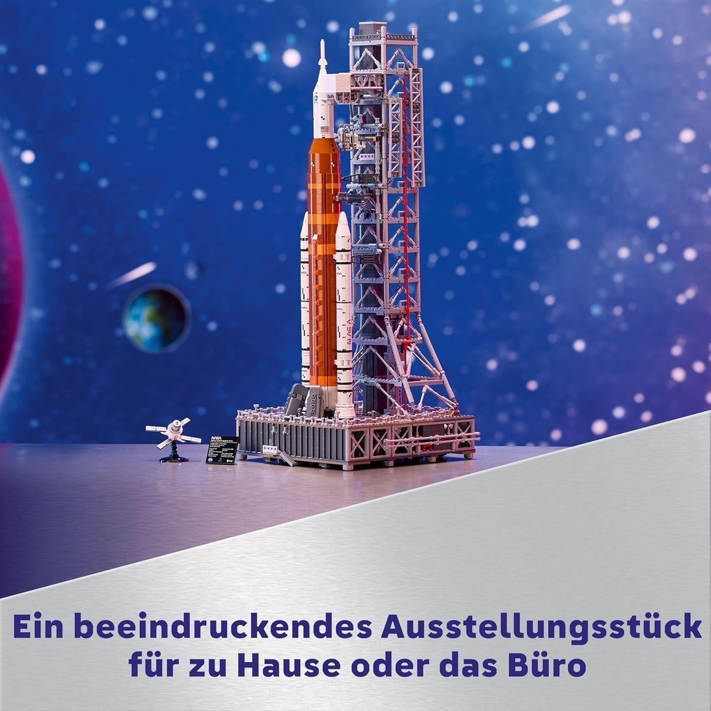LEGO Icons NASA Artemis lanceerplatform Cadeau Woonkamer- of kantoordecoratie Bouwset voor volwassenen met Orion Space Capsule en lanceerplatform Collector's Item 10341 Bouwsets Bekijk de LEGO-Store