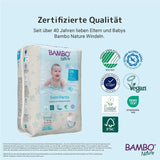 Bambo Nature Babyzwemluiers, maat S (7-12 kg), 12 luiers | Secure Fit Wegwerp Zwemluiers | Waterdicht comfort tijdens waterspelen