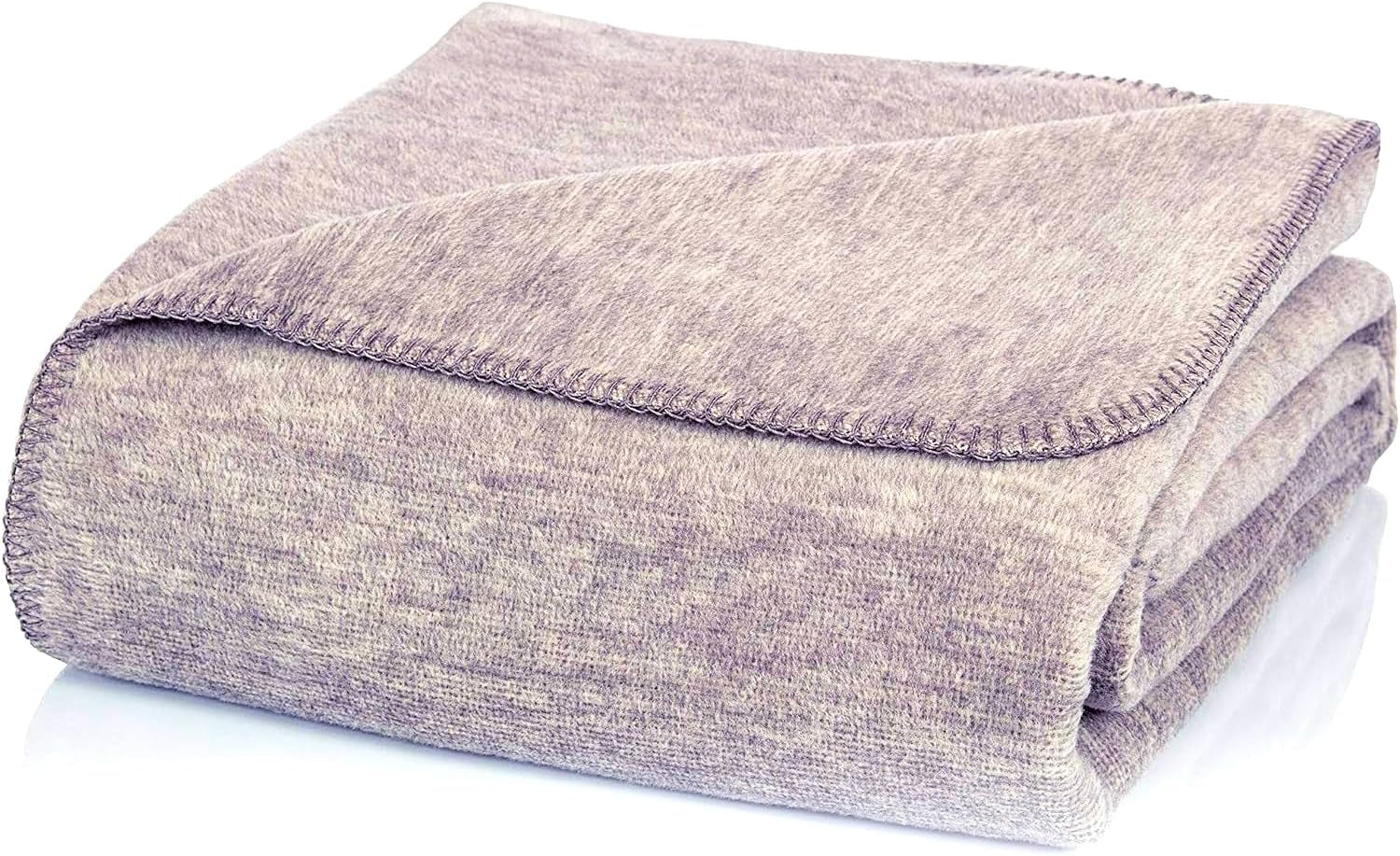 Glart gezellige deken eenvoudige bordeauxrode deken 130X170 cm bank, zachte en warme wollen deken extra donzig als een bankdeken bankdeken, knuffeldeken gezellige deken, pluche bankspreideken, U1B bedden en dekens Glart Simple grijs verfrommeld