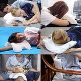Zijslaapkussen voor koppels Ontspannende arm Gebogen traagschuimkussen U-vormig nekkussen Reiskussen Zero Pressure Zijde IJszijdekussen Langzaam rendement voor koppels Cervicale orthopedische kussens Naty Shop