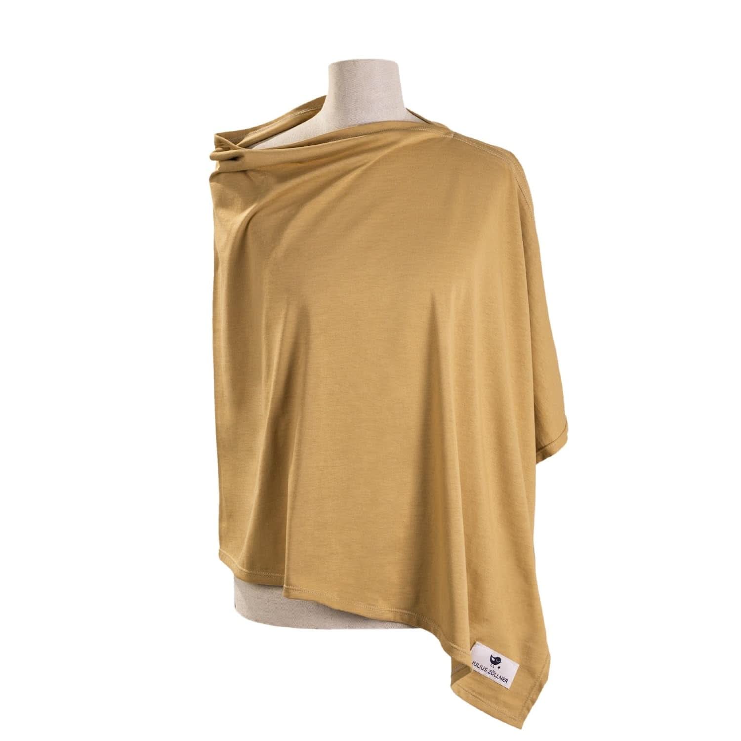 Julius Zöllner Stilltuch Aus 100 Prozent Jersey-Baumwolle, OEKO-TEX STANDARD 100, Made in Germany, Uni Tan Accessoires Voeding en borstvoeding Baby Naty Shop Uni Cinnamon