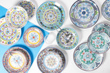 18-delig porseleinen servies, 6 verschillende bordensets, Andalusië