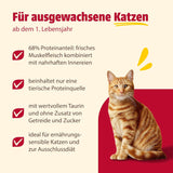 animonda Carny Adult Single Protein Pure Chicken (6 x 400g), natvoer voor volwassen katten met één enkele eiwitbron, natvoer voor volwassen katten, graanvrij en suikervrij