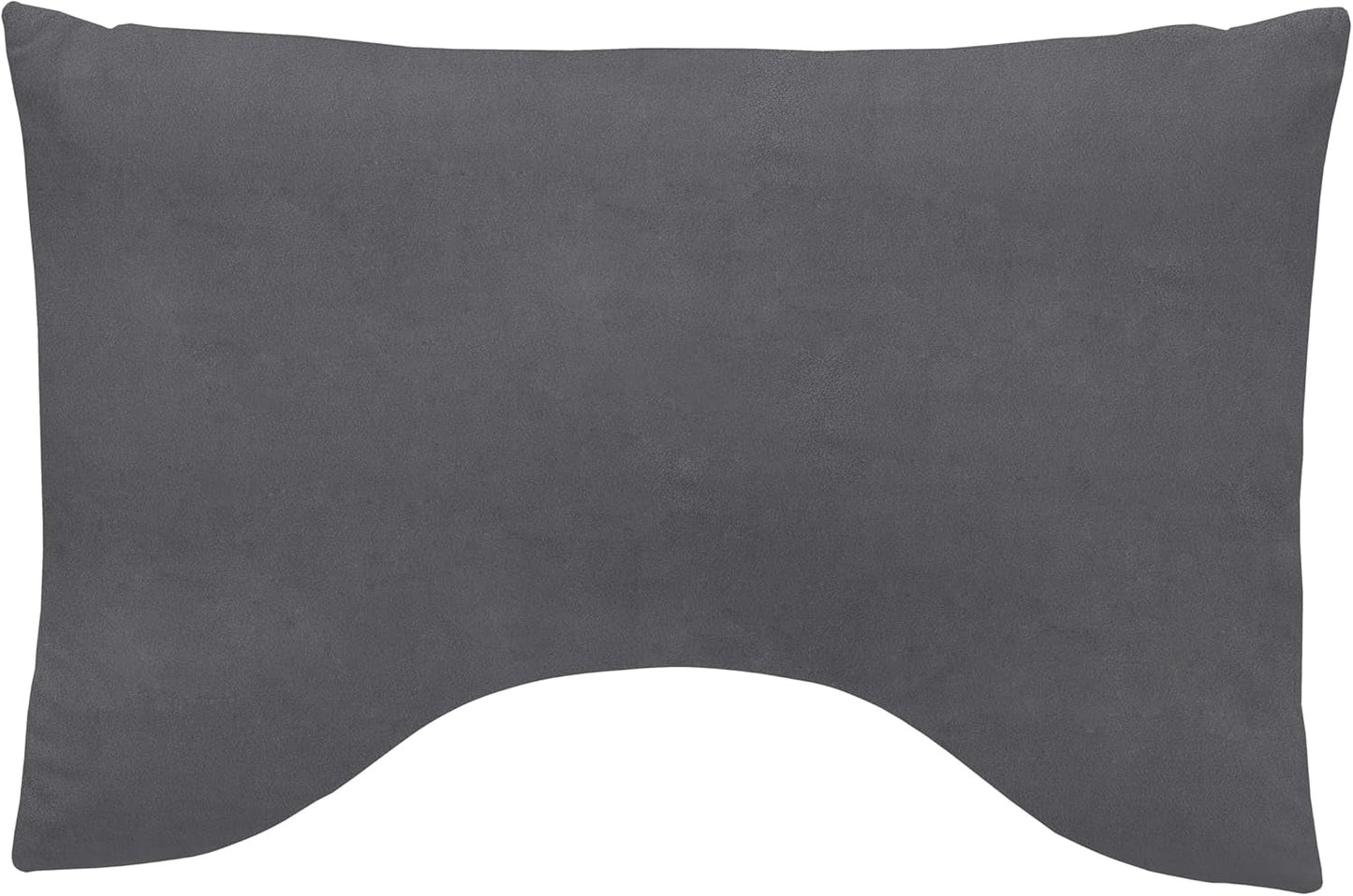 Traumnacht Exklusiv speciaal slaapkussen met visco-elastisch schuim, 40 X 60 cm, grijs, Oeko-Tex gecertificeerd, geproduceerd volgens de Duitse kwaliteitsnorm Naty Shop standaardkussens Grijs 1 stuk (1 pak)