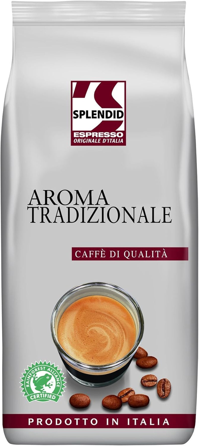 Traditionele Splendid Espresso-smaak, 8 x 1000 g = 8,00 kg
