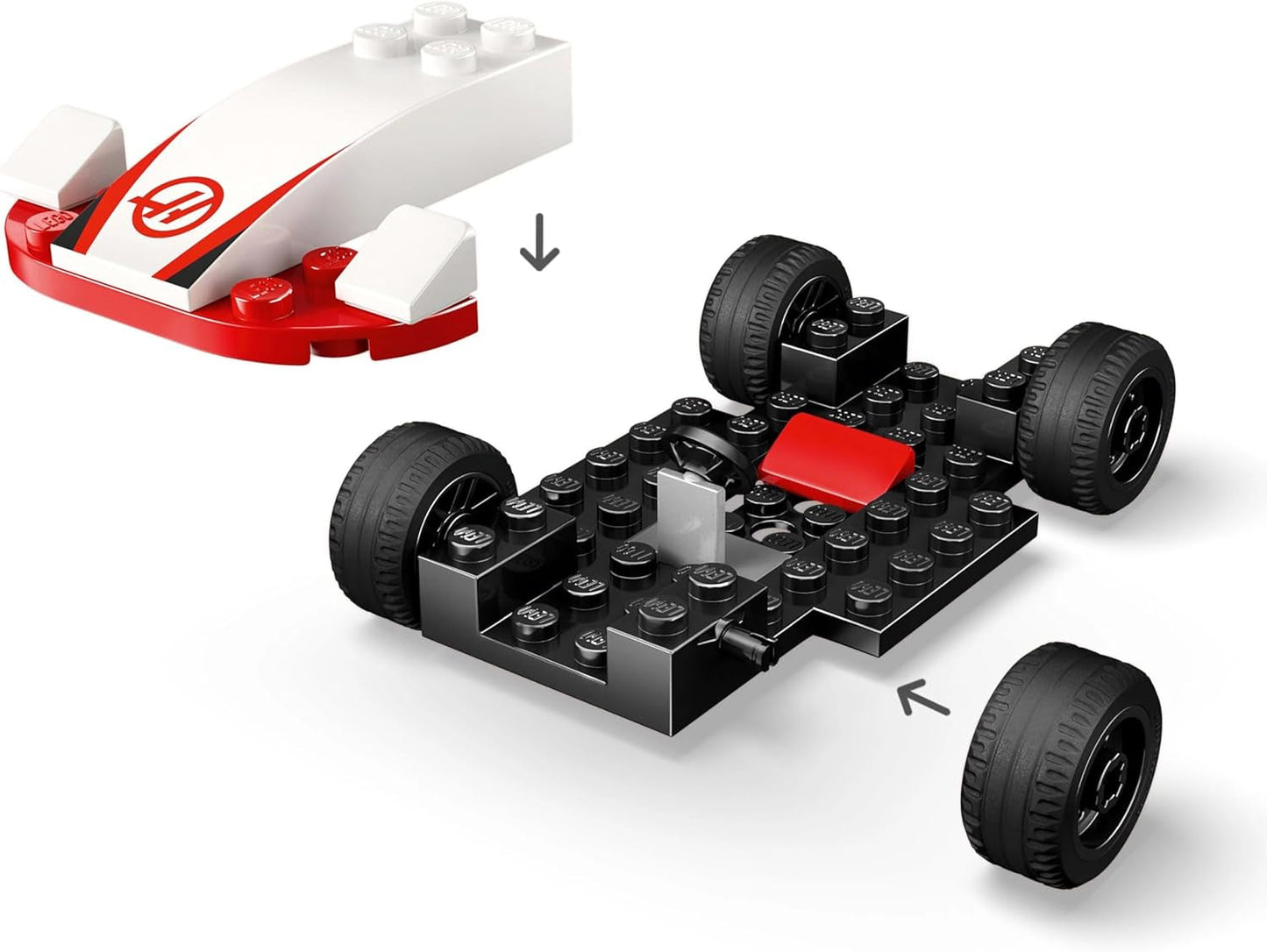 LEGO City F1 Williams Racing en Haas F1 racewagens - Formule 1 speelgoed met bouwbare auto's en 2 minifiguren van coureurs - Kleine cadeau-ideeën voor jongens en meisjes vanaf 4 jaar 60464 Bouwsets Beuche in LEGO-Store
