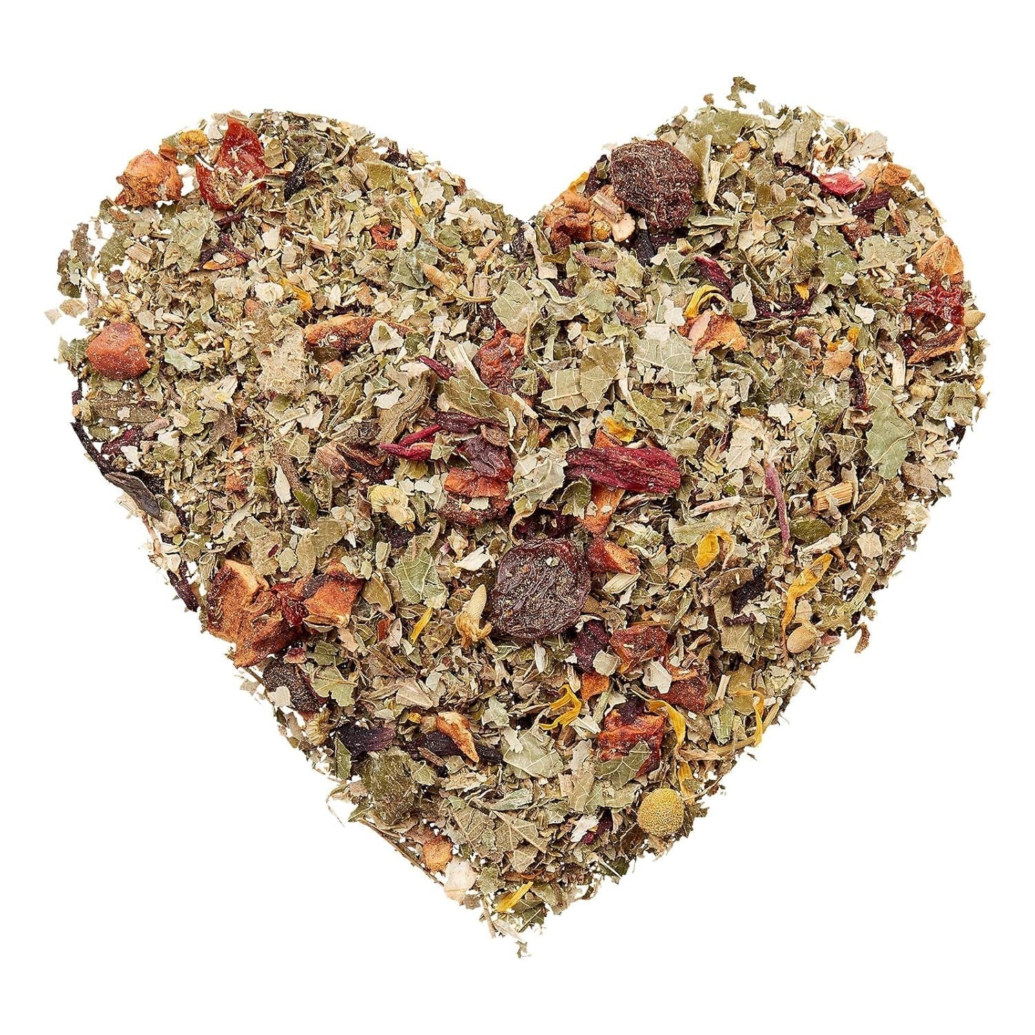 Teeverliebt bergkruidenthee, bramenblad losse kruidenthee, biologische theemix, 1kg