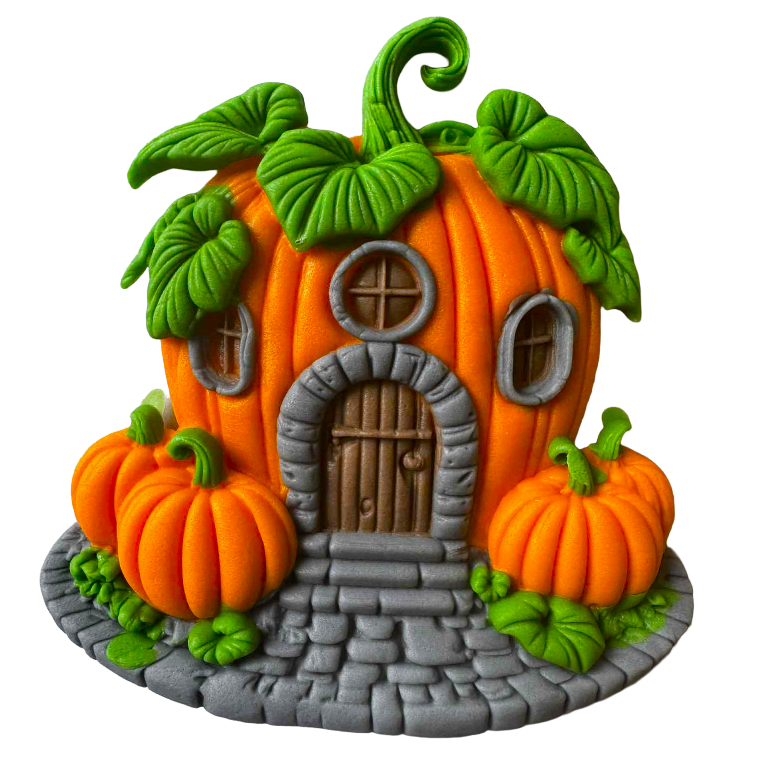 Casa Delicii Eetbare herfstdecoratie - Eetbare decoratieve pompoen met realistische texturen