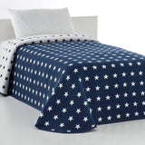 VIALMAN dekbedovertrek Sofia 10 kingsize bed | sterrenquilt | dekbedmaat 250 X 270 cm | bedovertrek & banksprei marineblauw Bedden en dekens Besuche den VIALMAN-Store Marineblauw Cama 135: 230 Cm X 270 Cm