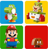 LEGO Super Mario-avontuur met interactieve Mario, Junior Clown-karset, Toy Yoshi, Nintendo-cadeau voor jongens, meisjes en gamers vanaf 6 jaar 71439 Bouwsets Besuche in LEGO-Store