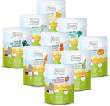 MjAMjAM - Premium Nassfutter für Katzen - Chicks & Friends Box, 9er Pack (9 x 300g), ontvangvrij met extra Fleisch