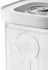 ZWILLING FRESH & SAVE CUBE Box, maat 2M, modulaire en stapelbare opbergdoos, hermetische en leegbare opslag, vaatwasmachinebestendig, transparante voedselbewaardozen Naty Shop