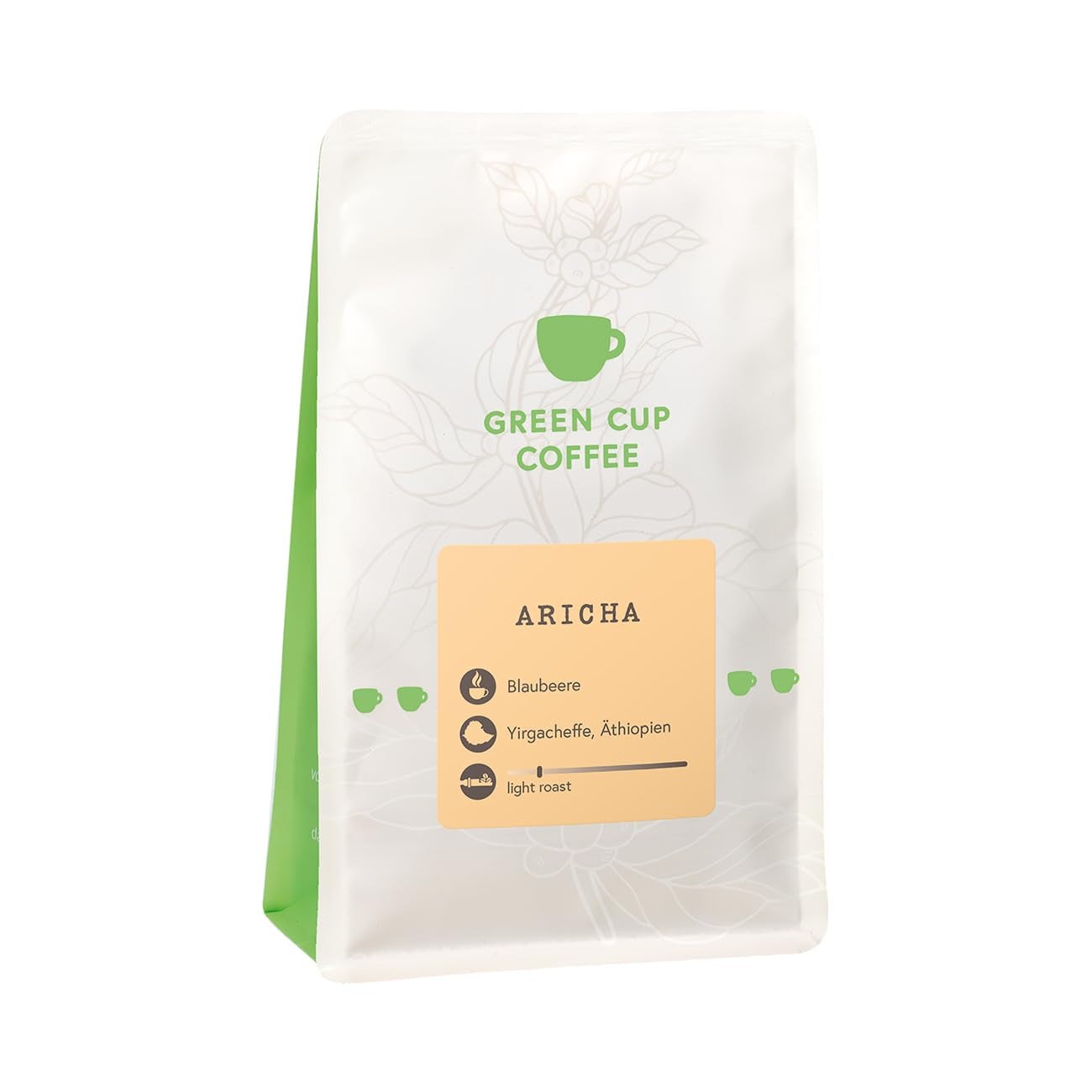 Koffie - Aricha I 100% Arabica I Koffiebonen 250g I Ideaal voor automatische koffiemachines, filterkoffie en French press met fruitige smaken I licht gebrand