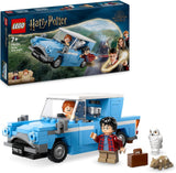 LEGO Harry Potter Vliegende Ford Engeland Bouwspeelgoedauto voor kinderen Cadeau voor jongens, meisjes en alle fans vanaf 7 jaar Set van 2 minifiguren inclusief Ron Wemel Rollenspel 76424 Bouwsets Bekijk de LEGO Store Standaardtitel