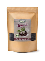 Biojoy biologische aroniavruchten (1 kg), gedroogd en heel (Aronia melanocarpa) Gedroogde producten Naty Shop 1 kg (1 verpakking)