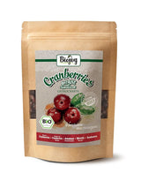 Biojoy biologische gedroogde veenbessen (1 kg), veenbessen gezoet met appelstroop Gedroogde producten Naty Shop 250 G