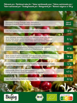 Biojoy biologische gedroogde veenbessen (1 kg), veenbessen gezoet met appelstroop Gedroogde producten Naty Shop