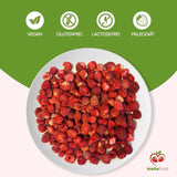 biolla food hele gedroogde aardbeien, 0,5 kg, 100% natuurlijk. Gezonde tussendoortjes voor kinderen. Ideaal voor smoothies, havermuesli, thee en pap. Lange houdbaarheid. VEGAN, GLUTENVRIJ, RAW FOOD Naty Shop Gedehydrateerde producten