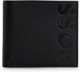BOSS Herenportemonnee Big Bb_4 Cc Naty Shop Portemonnee voor heren Zwart1 One Size Fits All