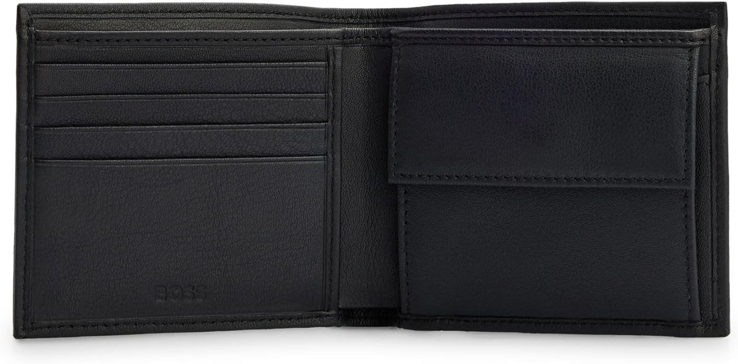 BOSS Heren Big Bb_4 Cc Coin Wallet Herenportemonnee Naty Shop