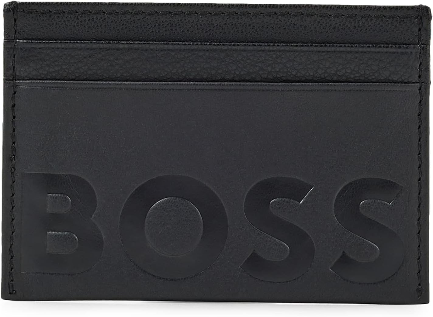 BOSS Hugo Big Bb_s-kaarthouder voor heren, zwart1, ONESI EU herenportemonnee Naty Shop standaardtitel