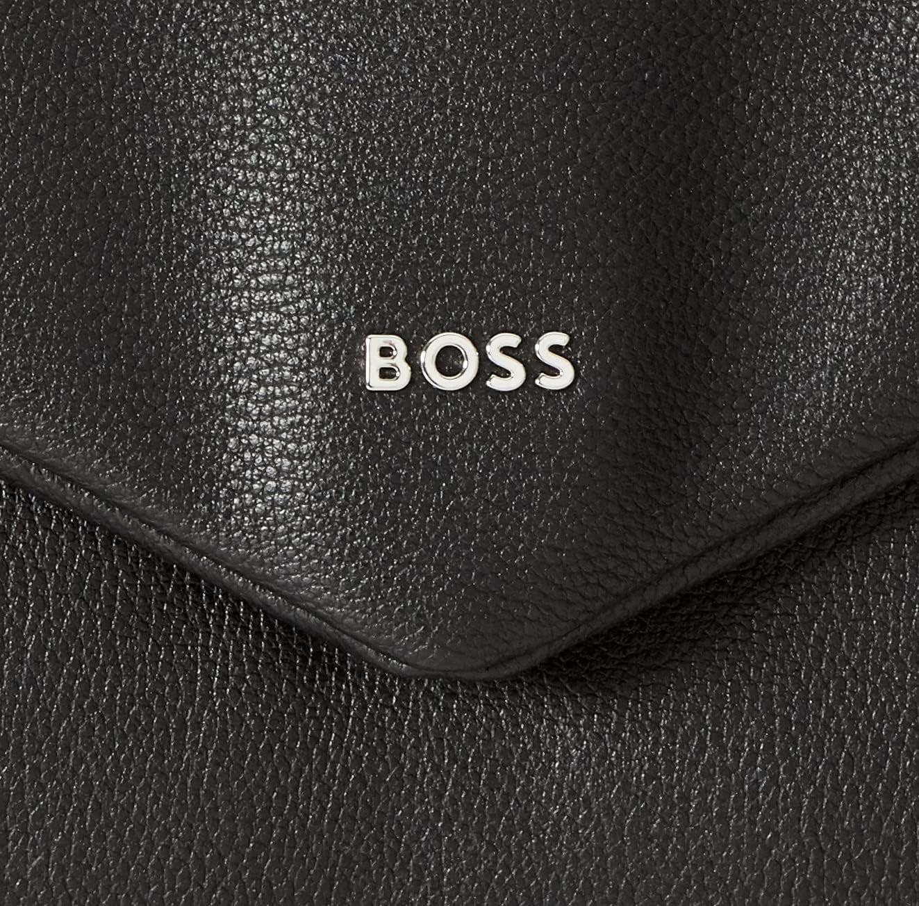 BOSS Dames Katlin Sh. Bag-Q Schoudertas Zwart1 One Size Damestassen Naty Shop