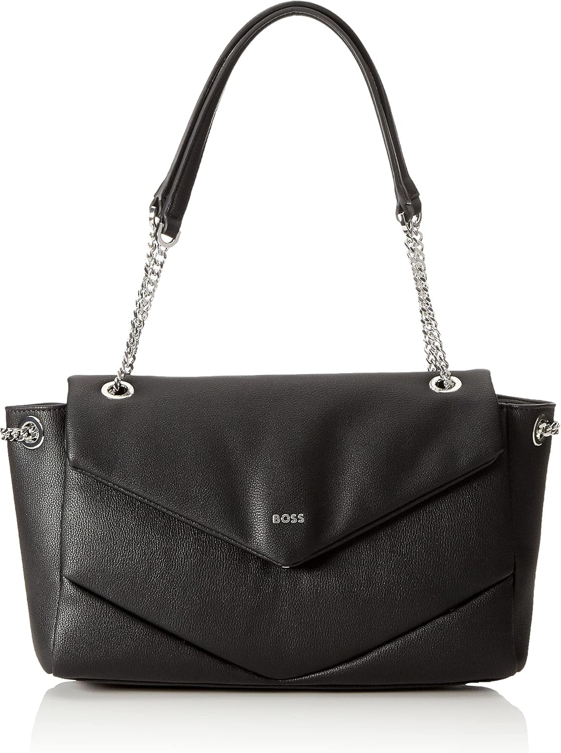 BOSS Dames Katlin Sh. Bag-Q Schoudertas Zwart1 One Size Damestassen Naty Shop Standaardtitel