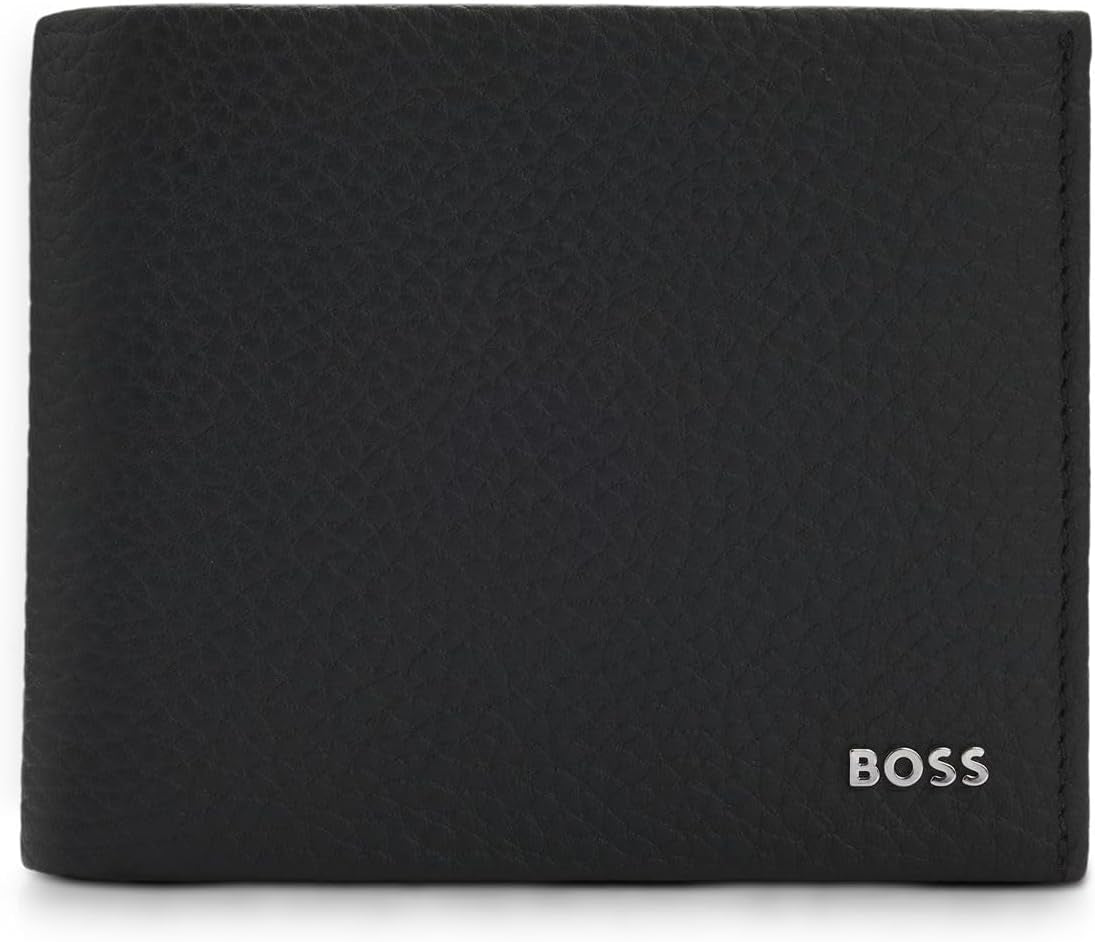 BOSS Nieuwe Crosstown_TRIF. Herenportemonnee Naty Shop Zwart Onesi