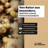 Bremer Gewürzhandel gember, stukjes gedroogd fruit gekruid, aromatisch, kruidig, ongezwaveld, 1kg Gedroogde producten Naty Shop