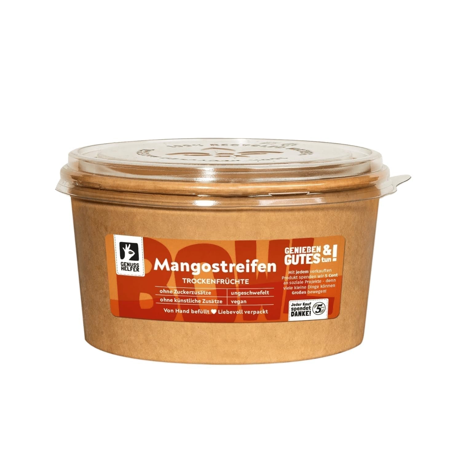 Bremer Gewürzhandel mango, gedroogde mangoreepjes, ongezwaveld, geen toegevoegde suikers, 1kg Gedroogde producten Naty Shop 400 G