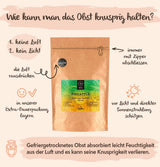 BRIX Gevriesdroogde ananas | Natuurlijke, gedroogde ananas 95 g | Great Taste Award gedroogd fruit, gevriesdroogde ananas | Niet-GMO, glutenvrij, veganistisch, achtergehouden vitamines Naty Shop gedehydrateerde producten